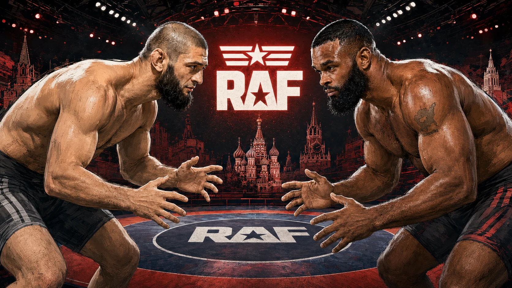 Khamzat Chimaev e Tyron Woodley verso il superfight RAF di Mosca